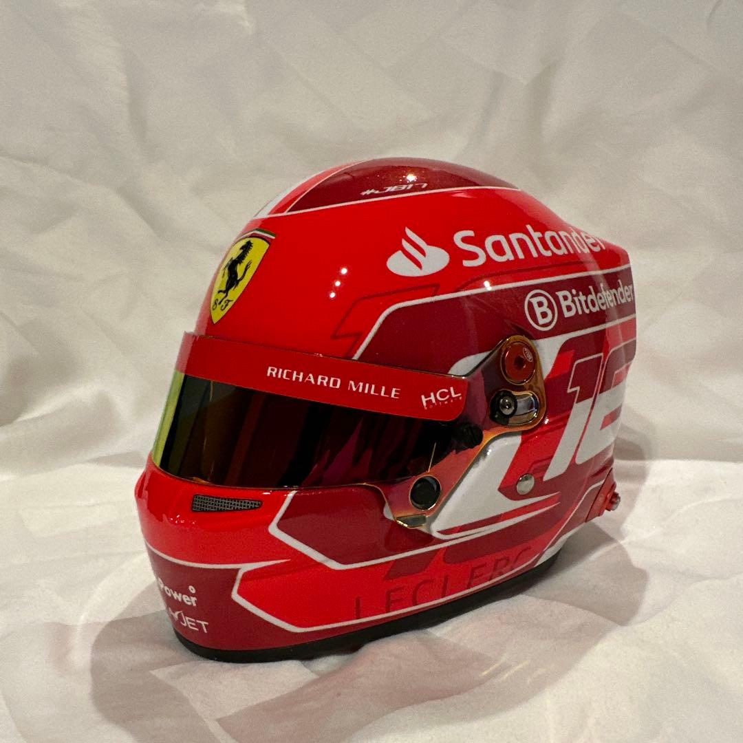 Ferrari Charles Leclerc 2024 ミニチュアヘルメット