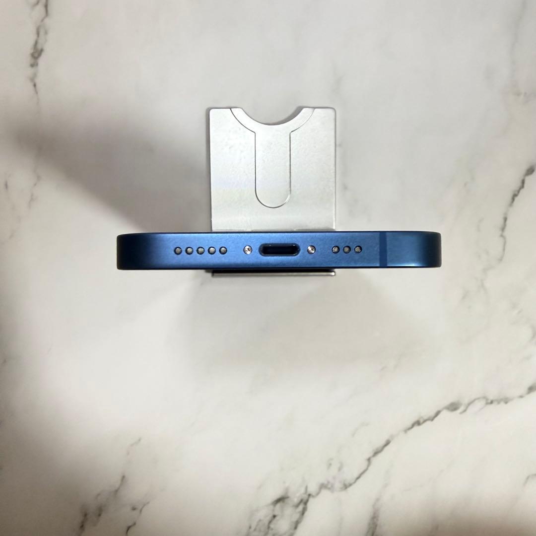 ★純正バッテリー99% iPhone 13 128GB SIMフリー ブルー