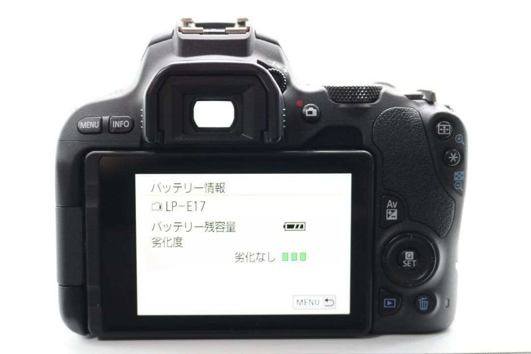 超美品ですが… 【Canon EOS Kiss X9 ダブルレンズセット】
