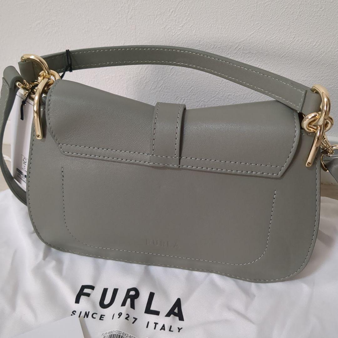 ポリゴンFURLA フルラ Flow トップハンドル MINI