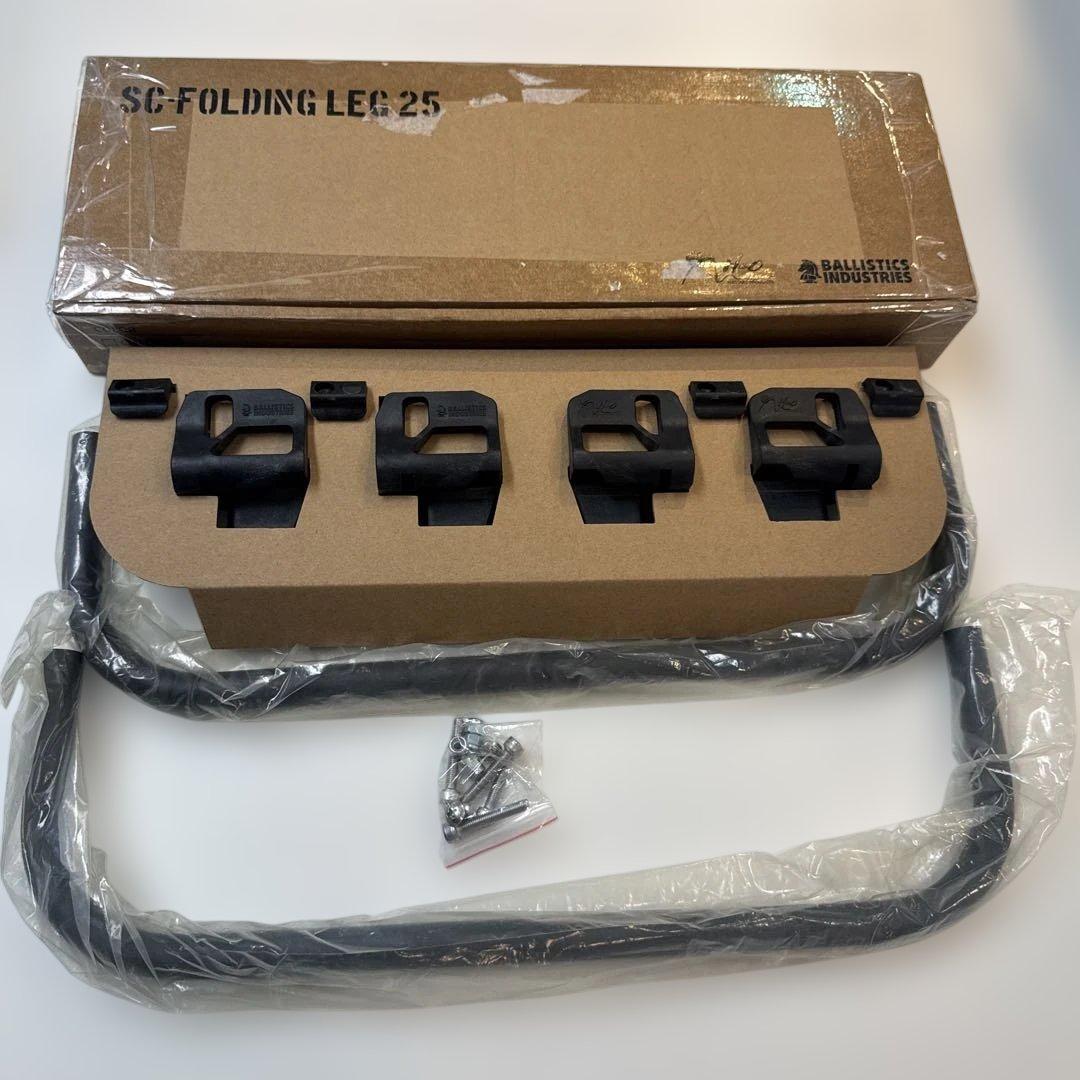 黒25新品 BALLISTICS × H&O シェルコン レッグ 25 ブラック