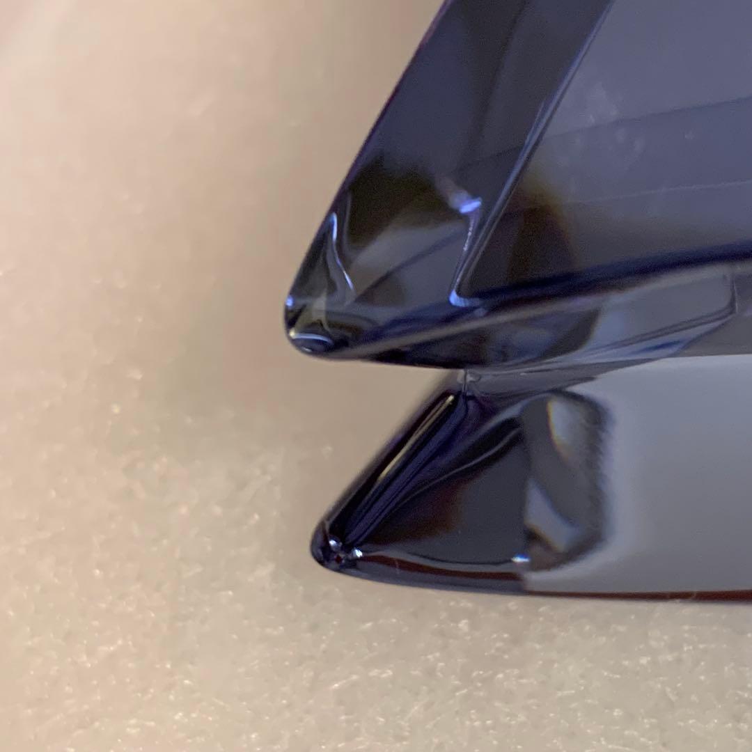 ⭐️未使用⭐️バカラ⭐️ザンザンスター⭐️ブルー⭐️青⭐️星⭐️クリスタル⭐️レア⭐️箱付き⭐️紙袋