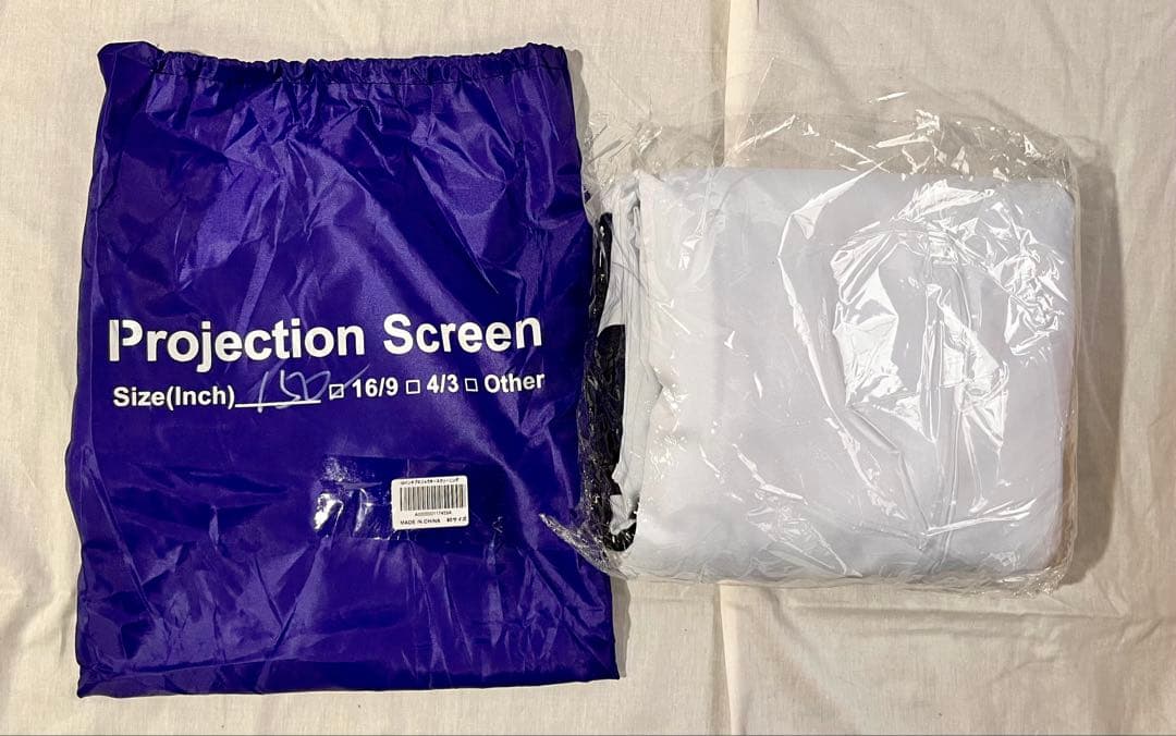 ①【新品】BenQ プロジェクター　MH534 スクリーンセット