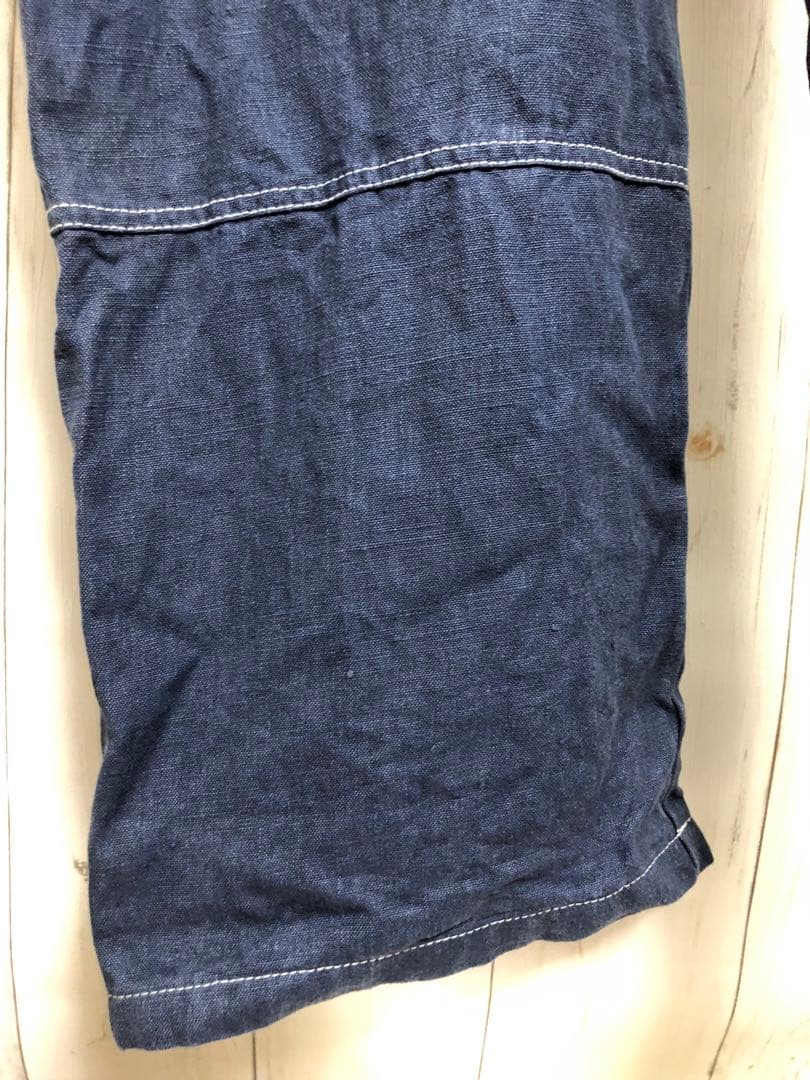 TOKYOHEMPCONNECTION HEMPオーバーオール ネイビー L