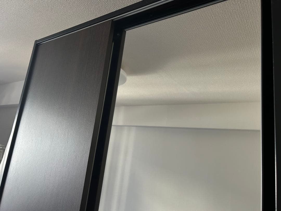 【ほのぼの】IKEA 全身鏡付きワードローブTRYSIL トリスィル