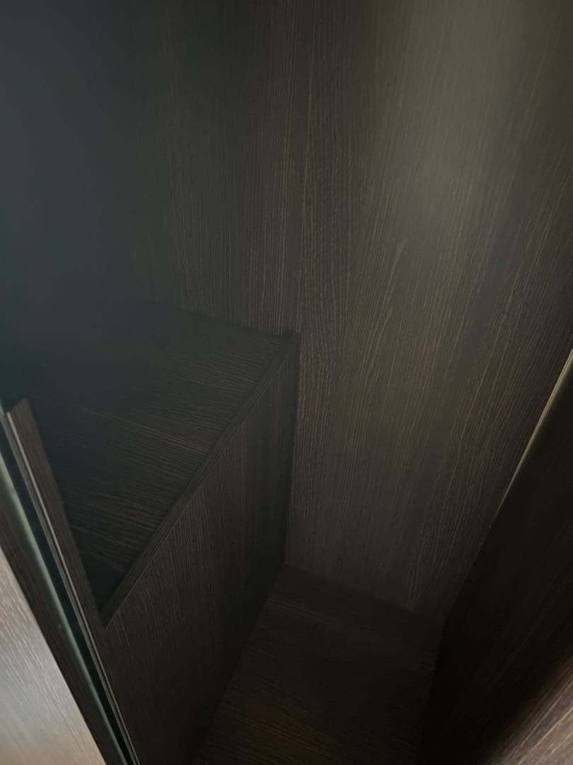 【ほのぼの】IKEA 全身鏡付きワードローブTRYSIL トリスィル