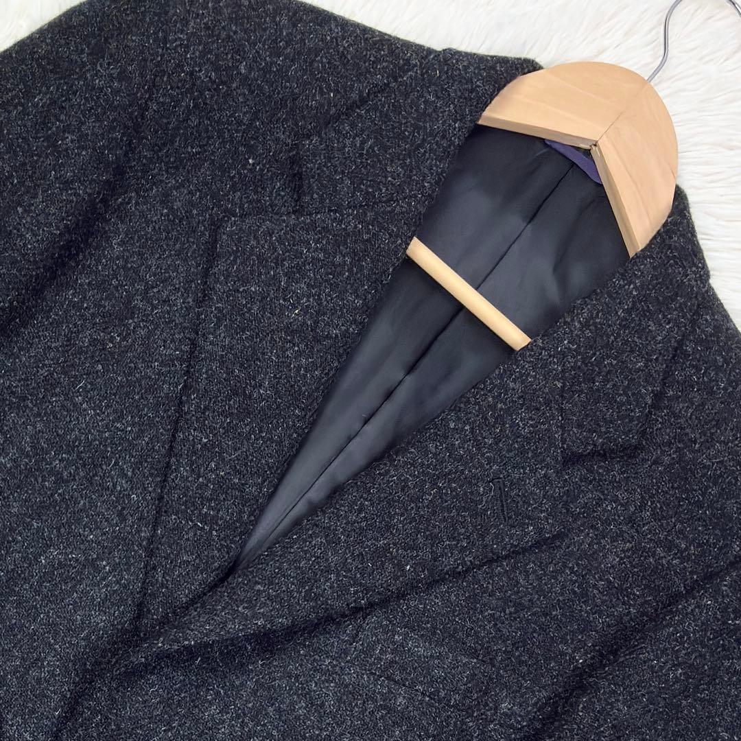 美品　ハリスツイード　ダーバン　ツイード　テーラードジャケット　胡桃ボタン　XL