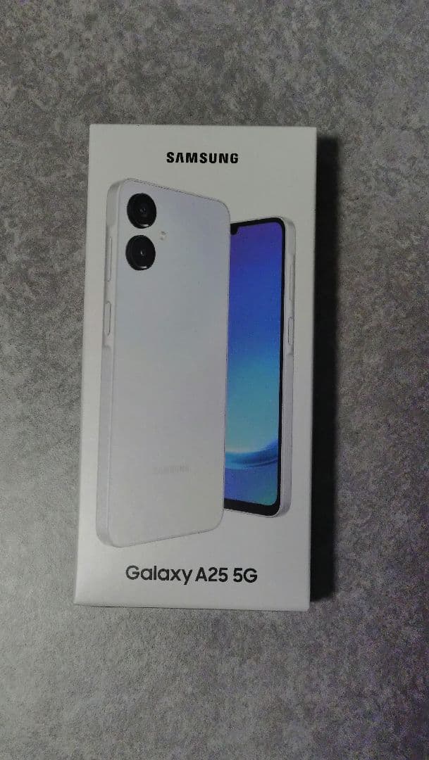 未開封 Galaxy A25 5G Light Blue 64GB docomo