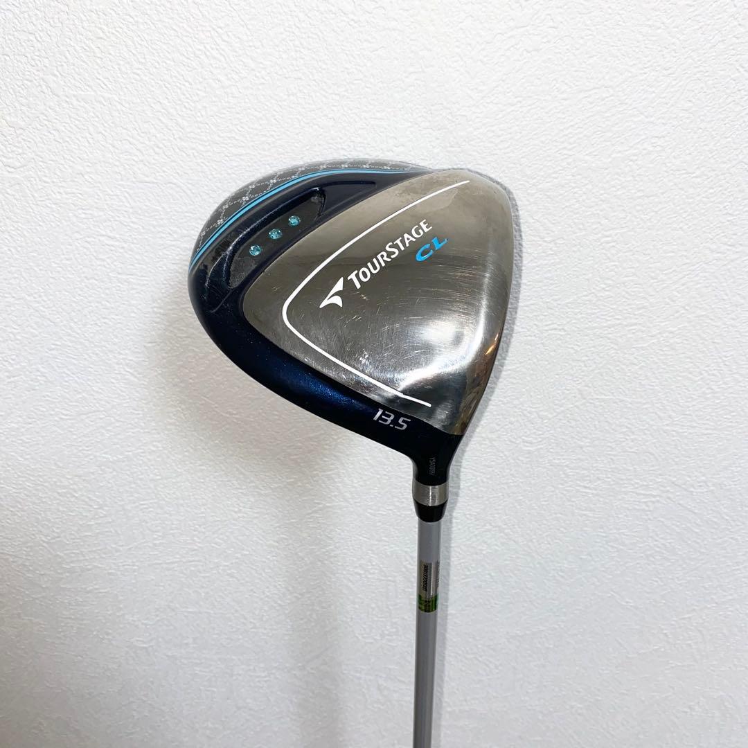 TOURSTAGE CLレディース用ゴルフクラブセット☆初心者キャディバッグ付
