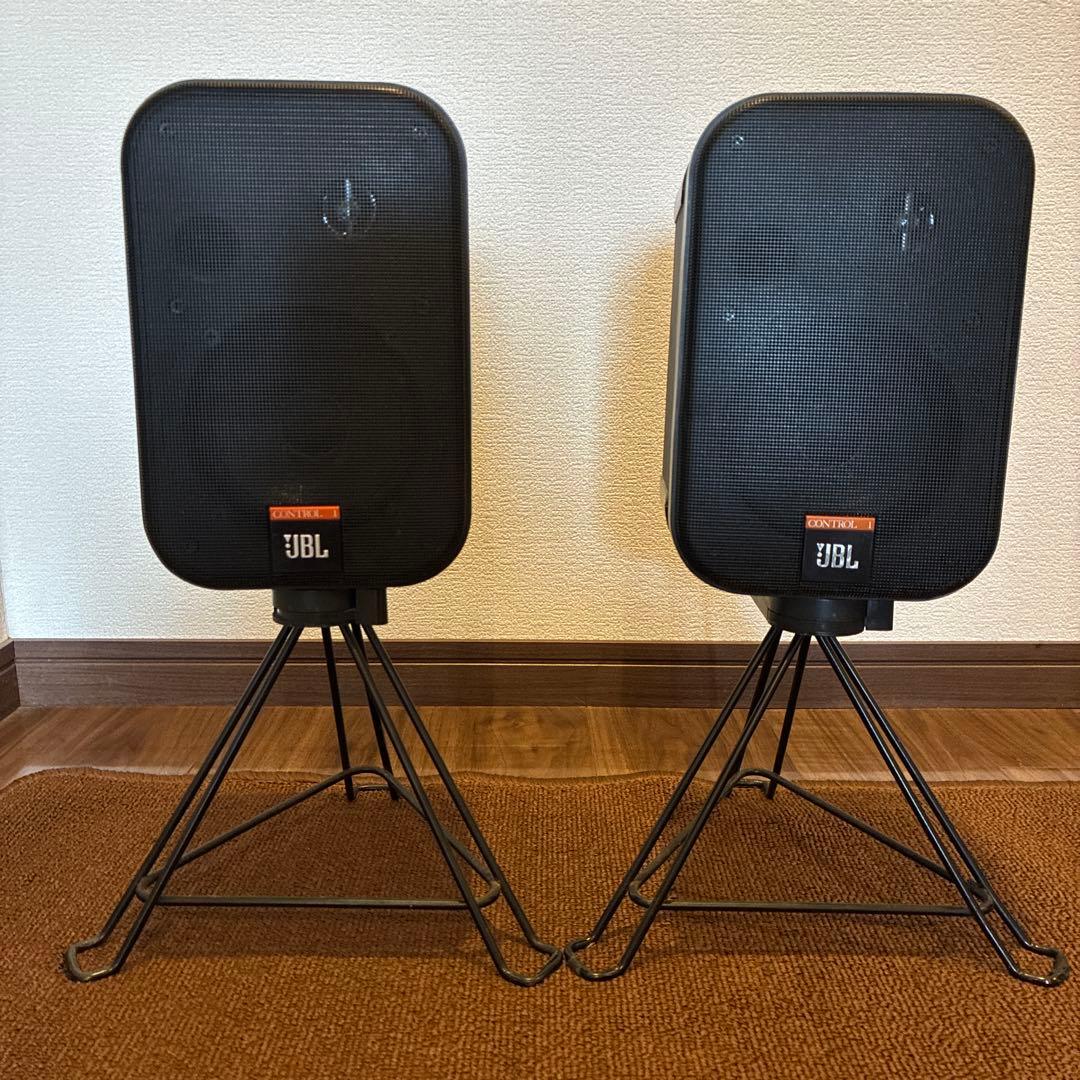 JBL Control 1スピーカー (エッジ張替済)