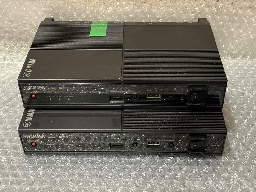 【2台セット】YAMAHA NVR510 ギガアクセスVoIPルーター動作確認済