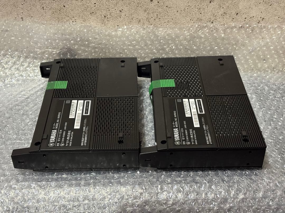 【2台セット】YAMAHA NVR510 ギガアクセスVoIPルーター動作確認済
