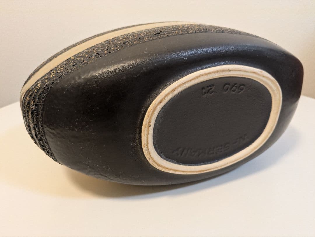 ヴィンテージ フラワーベース 陶器 ミッドセンチュリー ドイツ FatLava