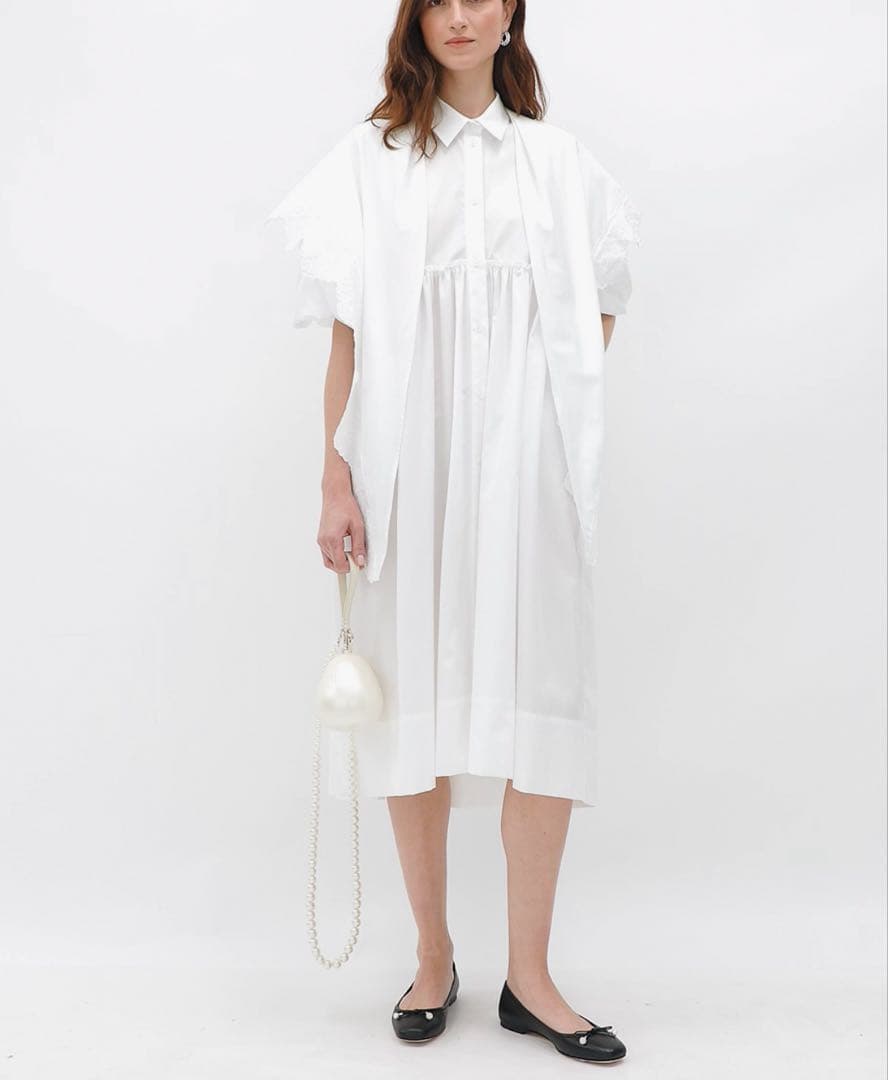 Simone Rocha レース シャツ ワンピース シモーンロシャ