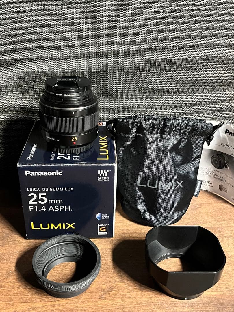 美品　LEICA DG SUMMILUX 25mm F1.4 ASPH.