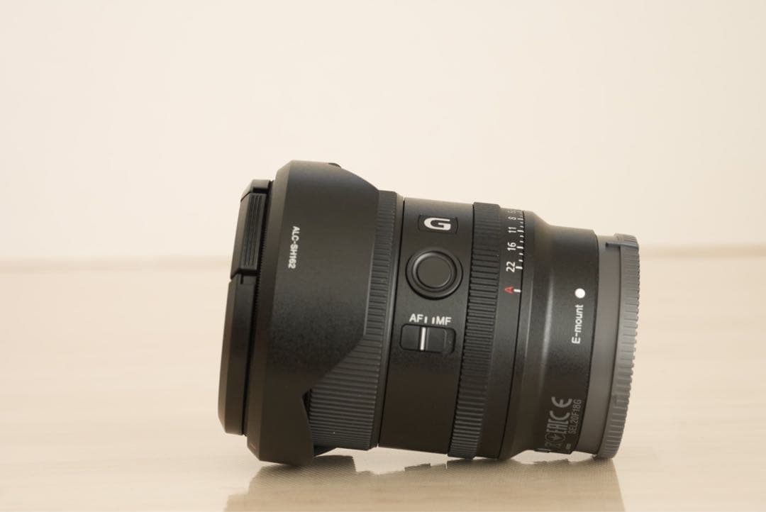 SONY FE 20mm F1.8 G (純正ZeissPLフィルター付き)美品