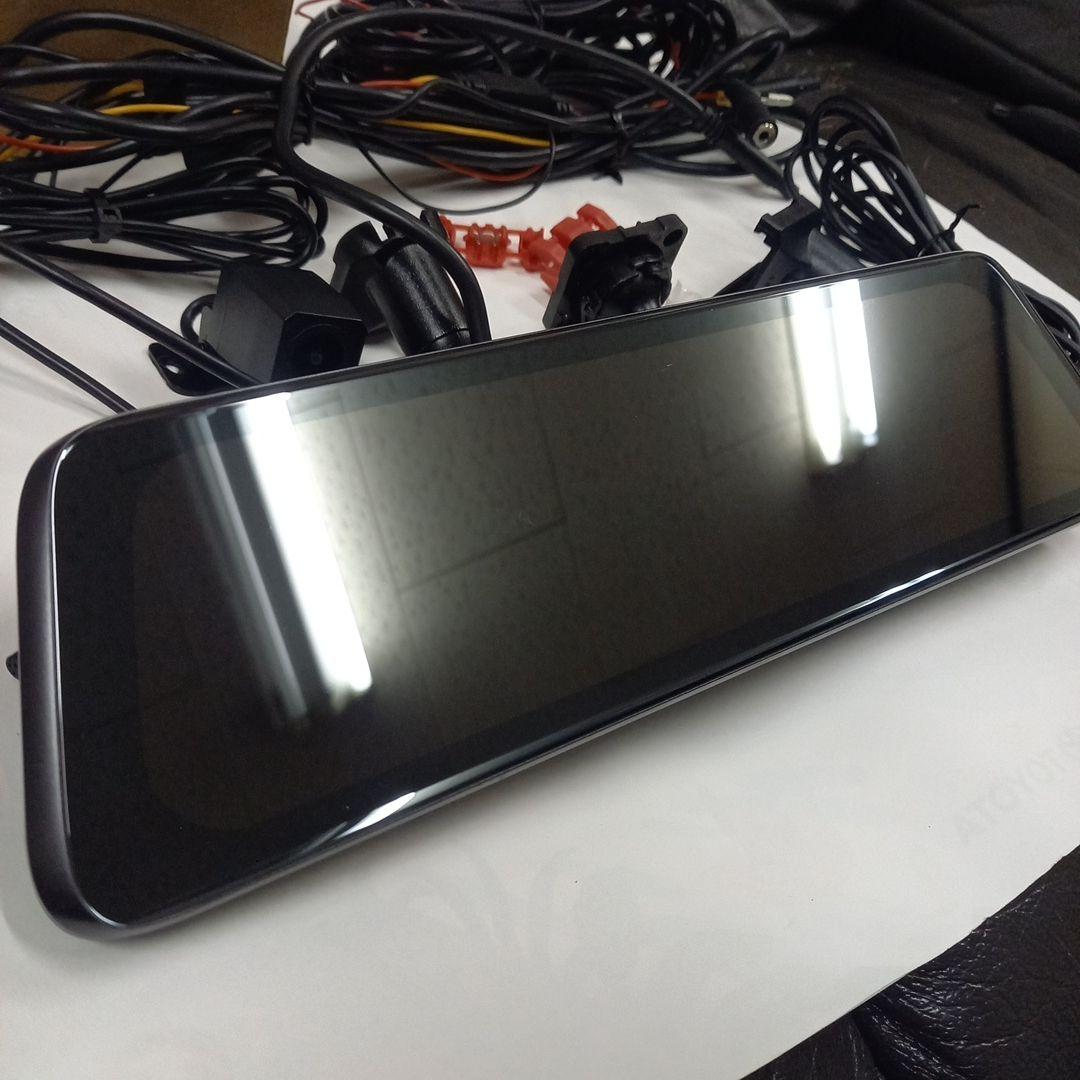 動作確認済　AUTO-VOX　ZJ-V5pro　ミラー型ドラレコ　前後カメラ