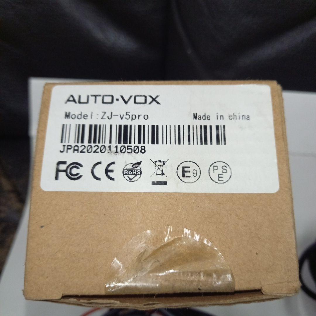 動作確認済　AUTO-VOX　ZJ-V5pro　ミラー型ドラレコ　前後カメラ