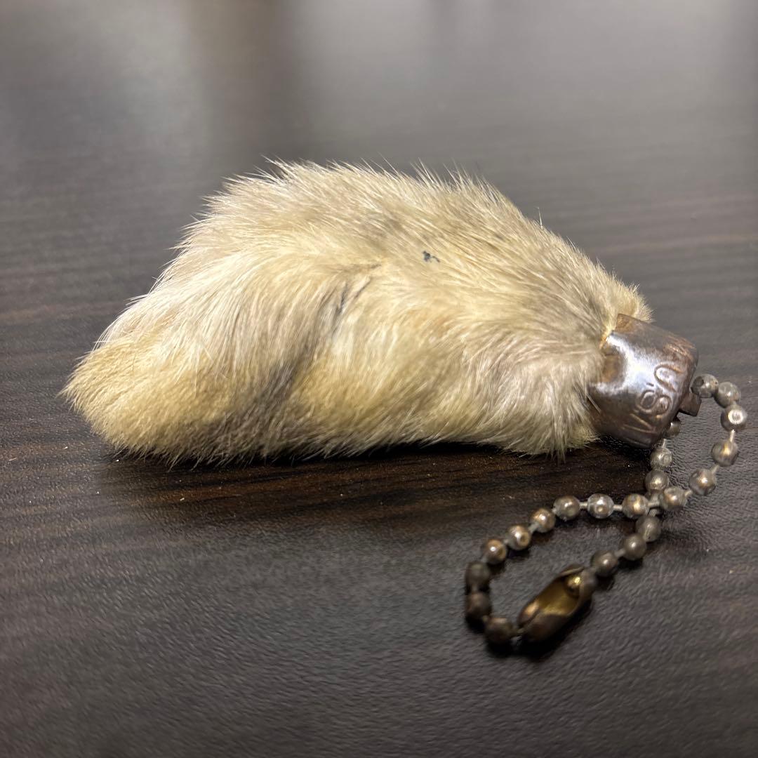 USA製 ヴィンテージラビットフット ラッキーチャーム