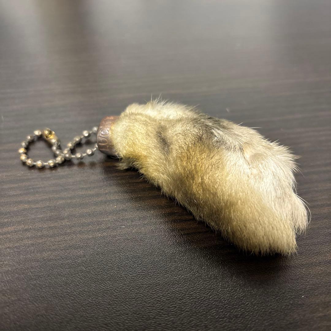 USA製 ヴィンテージラビットフット ラッキーチャーム