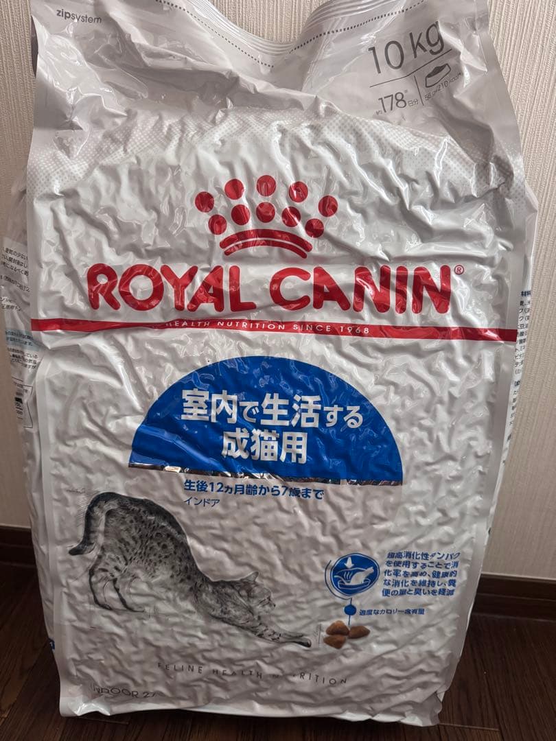ロイヤルカナン室内で生活する短毛成猫用 10kg