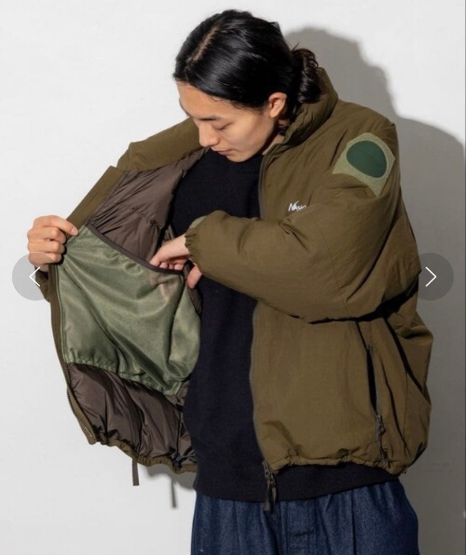 ナンガ×フリークスストア　ダウンジャケット　Lサイズ