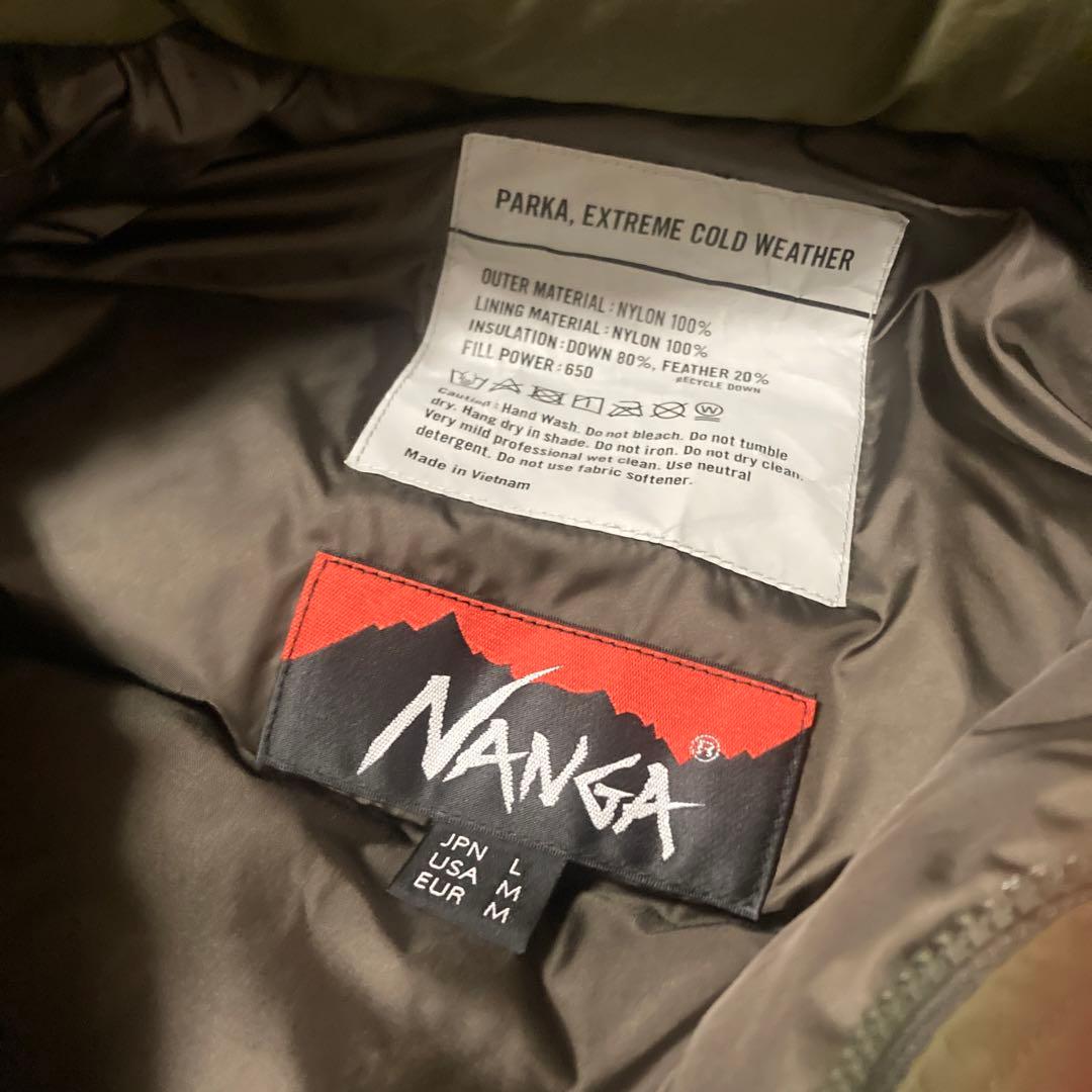 ナンガ×フリークスストア　ダウンジャケット　Lサイズ