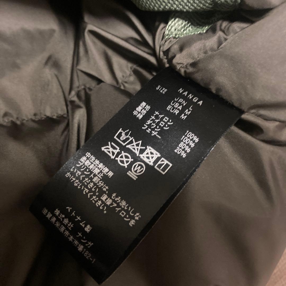 ナンガ×フリークスストア　ダウンジャケット　Lサイズ