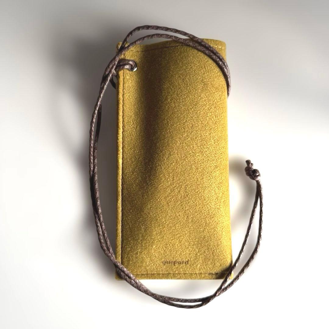 【美品】guepard　サングラス　アセテート　gp10　度なし　ケース付き