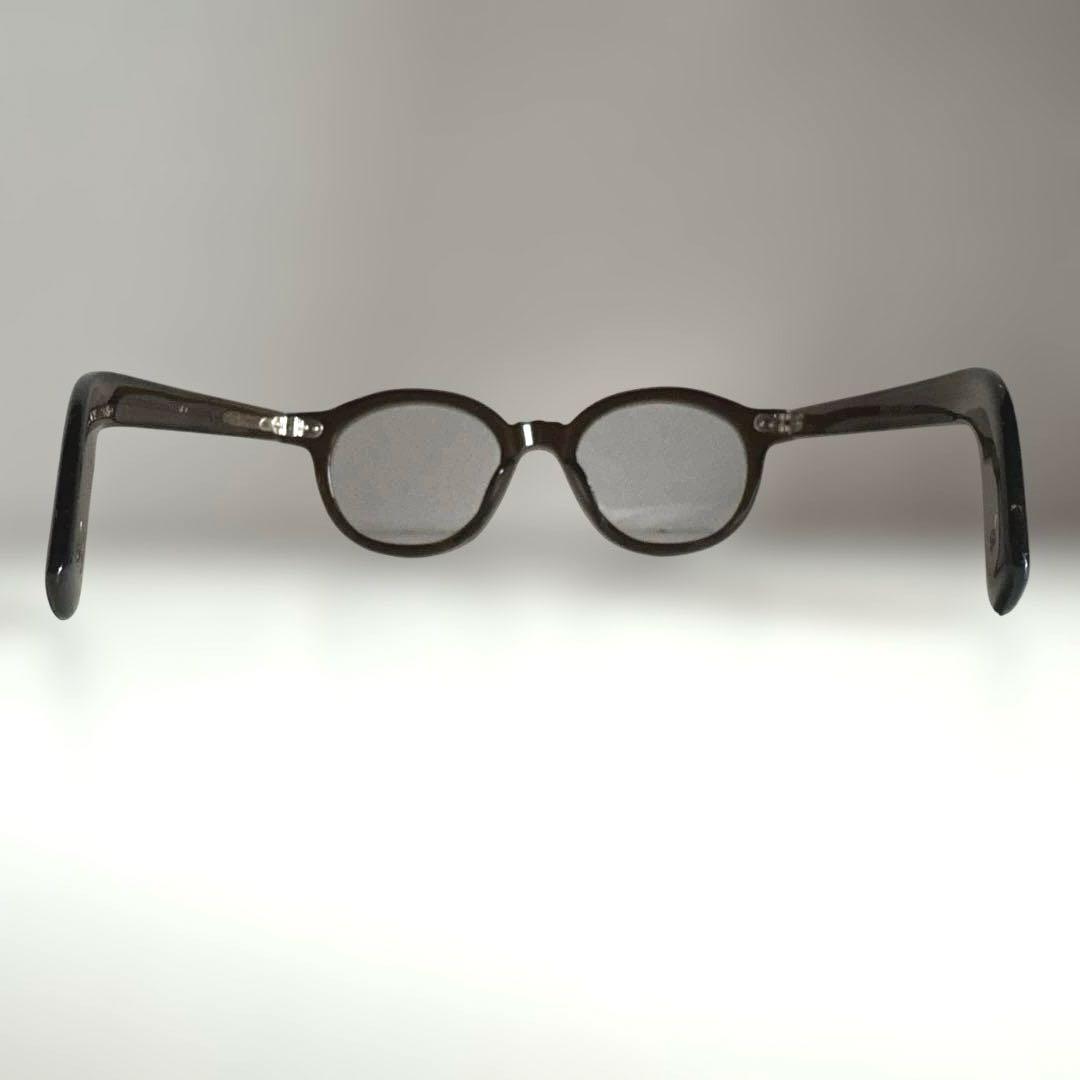 【美品】guepard　サングラス　アセテート　gp10　度なし　ケース付き