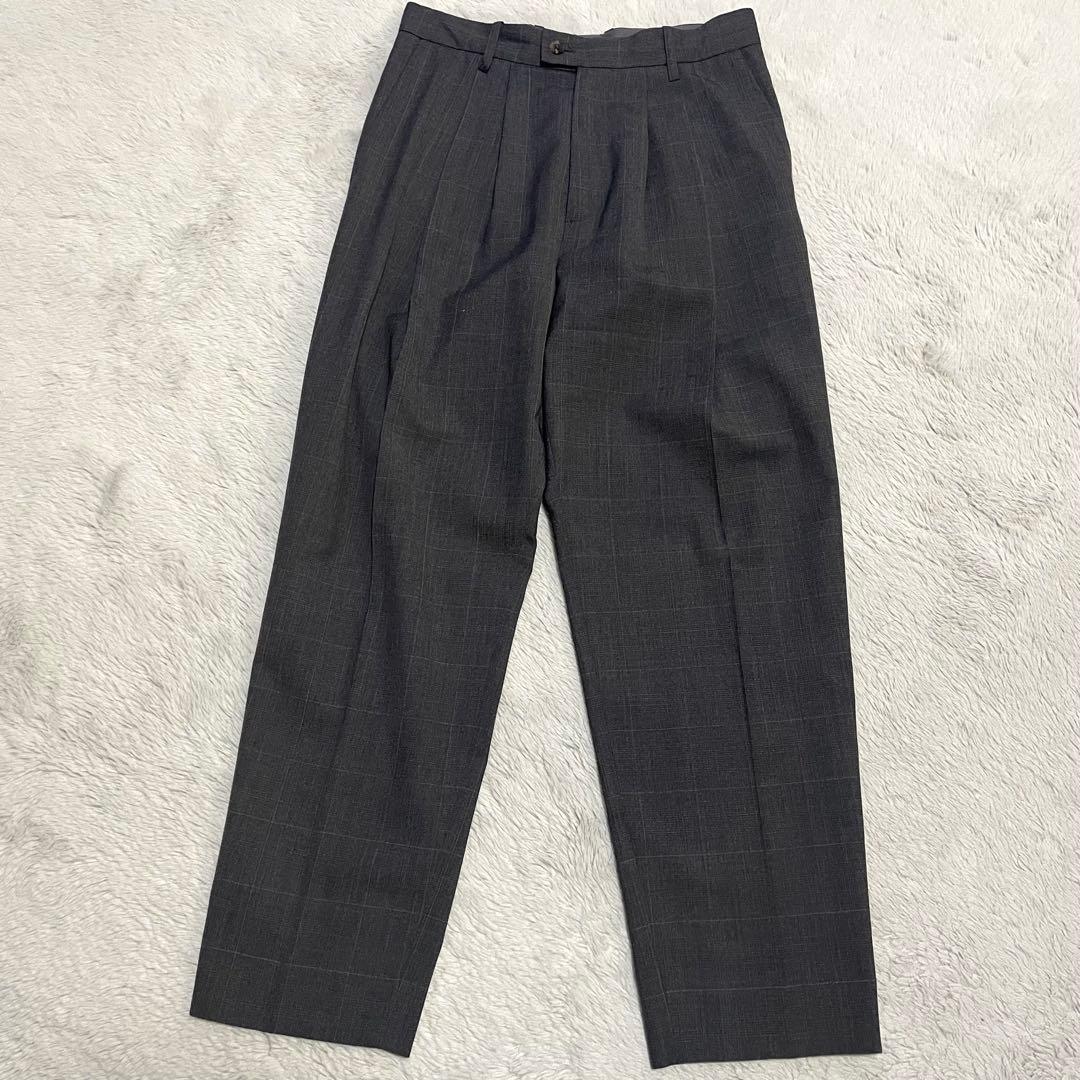 【美品】steinシュタイン テーラードジャケットセットアップ Sサイズ グレー