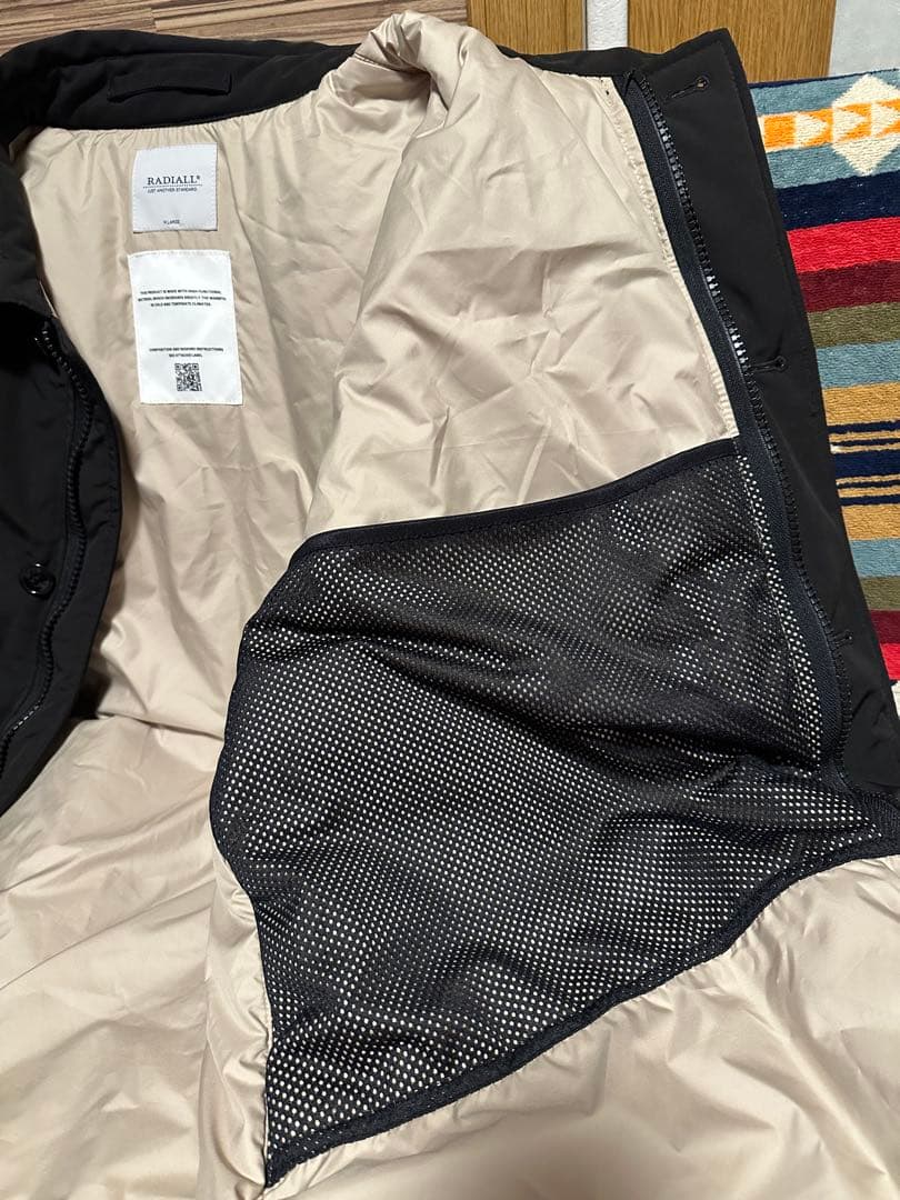 RADIALL フイッシュテールコート XL 未使用 防寒 ヘビーアウター