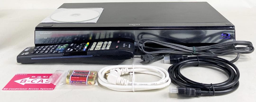 SHARP AQUOSブルーレイディスクレコーダー 500GB BD-W500