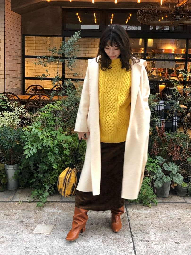 最安値　ドゥロワー　drawer アランベスト　69300円　カシミヤ　ニット