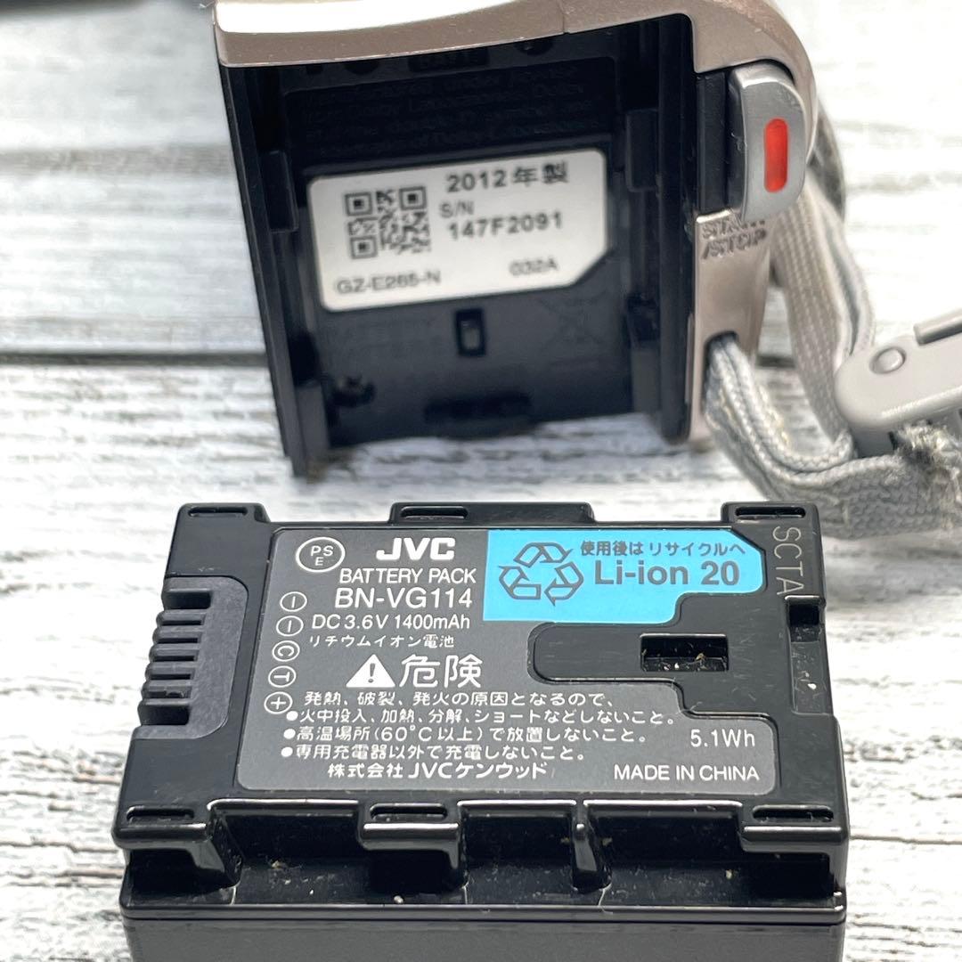 【美品】JVC KENWOOD ビデオカメラ EVERIO GZ-E265