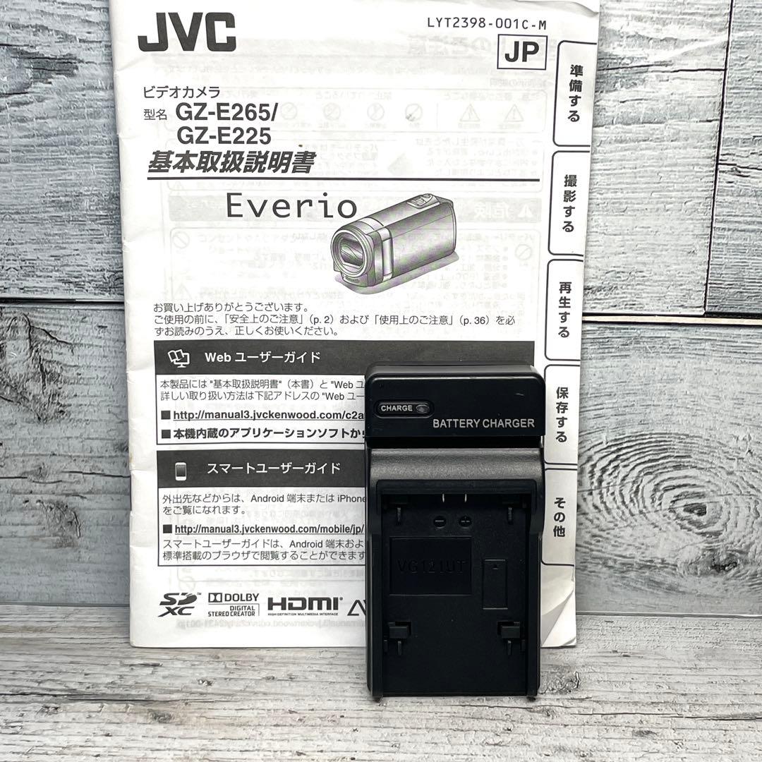 【美品】JVC KENWOOD ビデオカメラ EVERIO GZ-E265