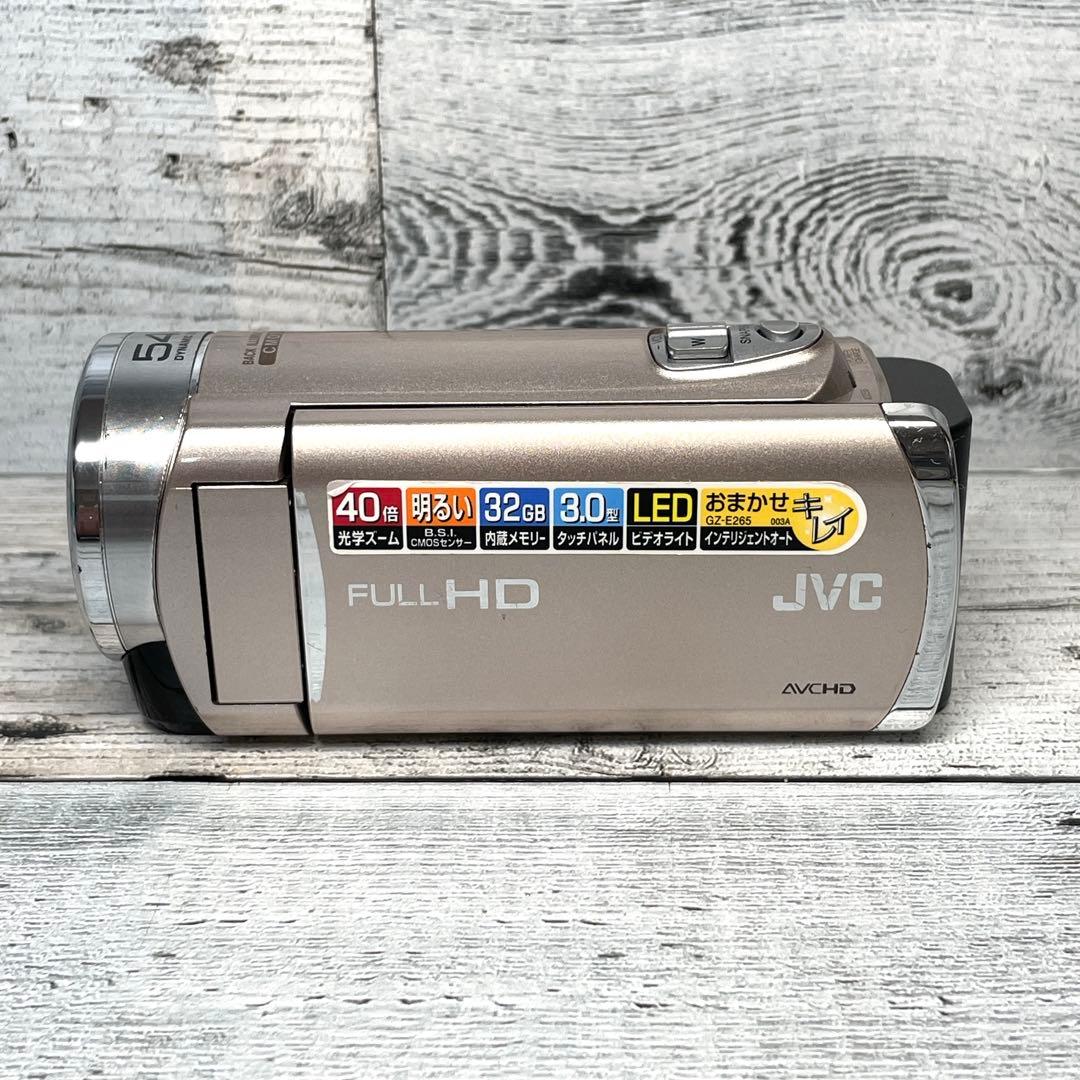 【美品】JVC KENWOOD ビデオカメラ EVERIO GZ-E265