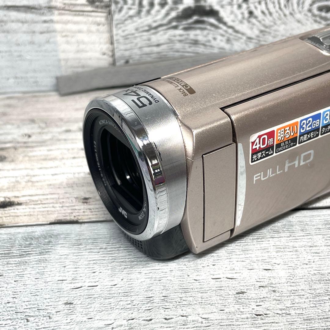 【美品】JVC KENWOOD ビデオカメラ EVERIO GZ-E265