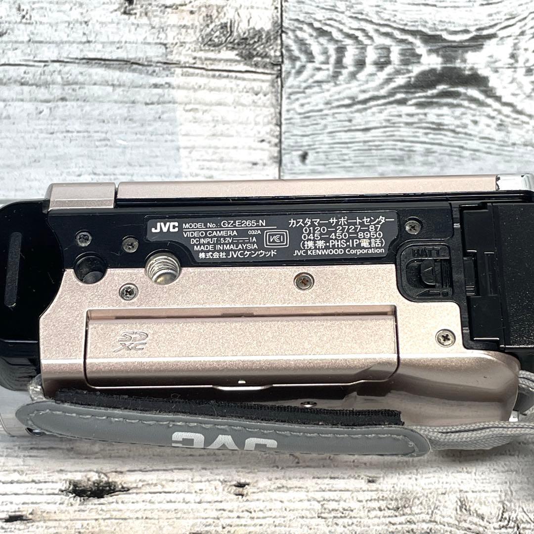 【美品】JVC KENWOOD ビデオカメラ EVERIO GZ-E265