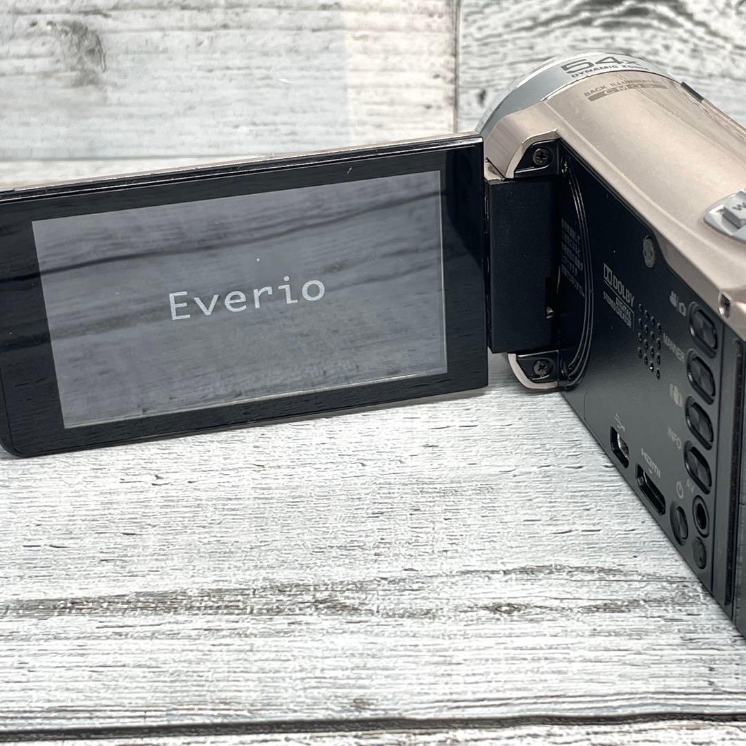 【美品】JVC KENWOOD ビデオカメラ EVERIO GZ-E265