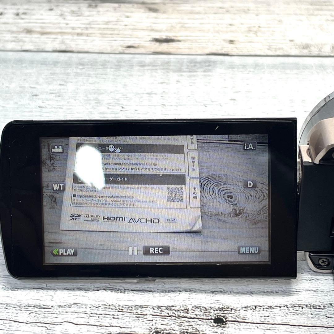 【美品】JVC KENWOOD ビデオカメラ EVERIO GZ-E265