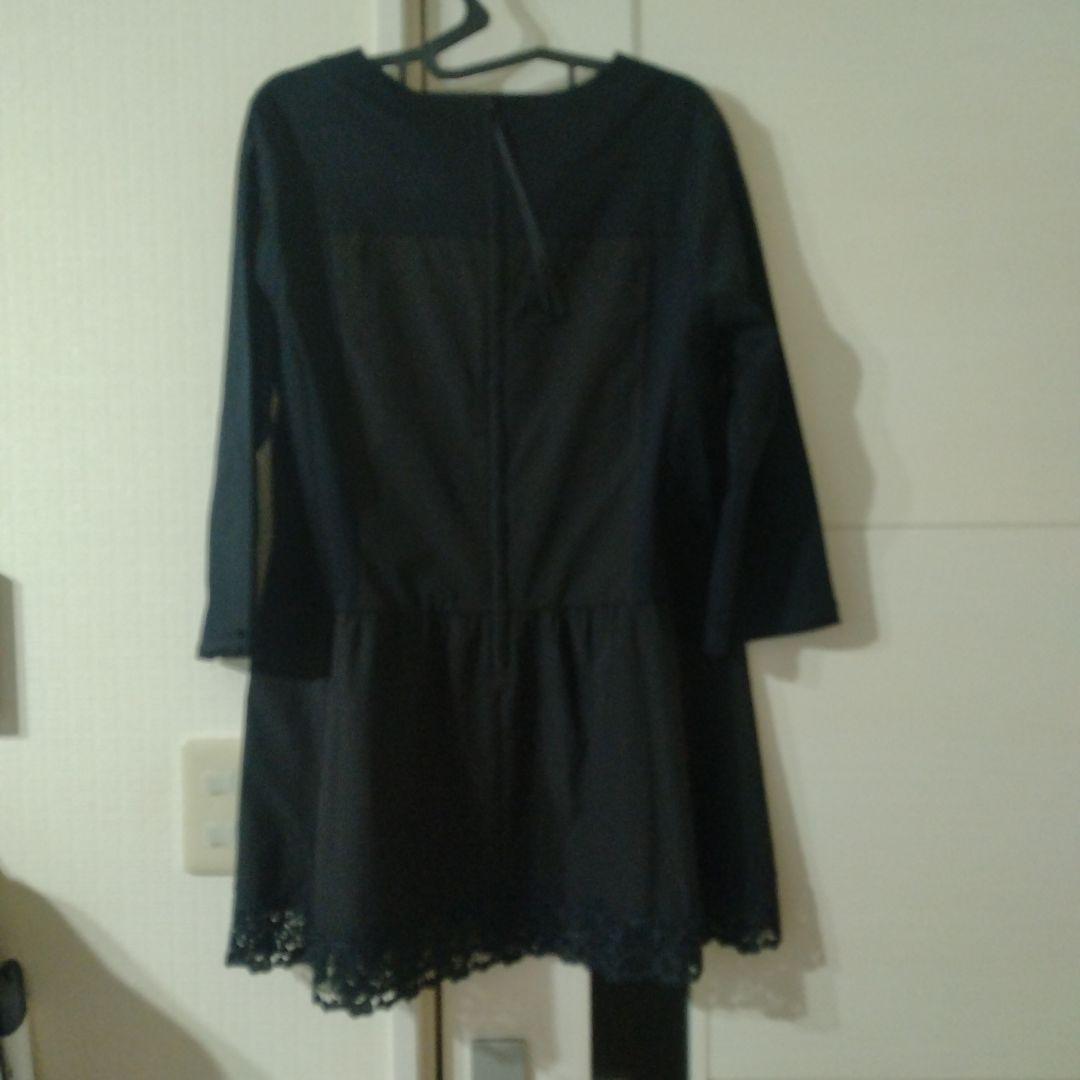 【新品】スーパービューティー胸元切替チュニック44