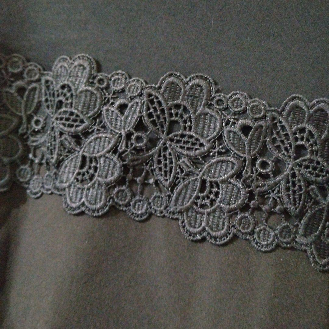 【新品】スーパービューティー胸元切替チュニック44