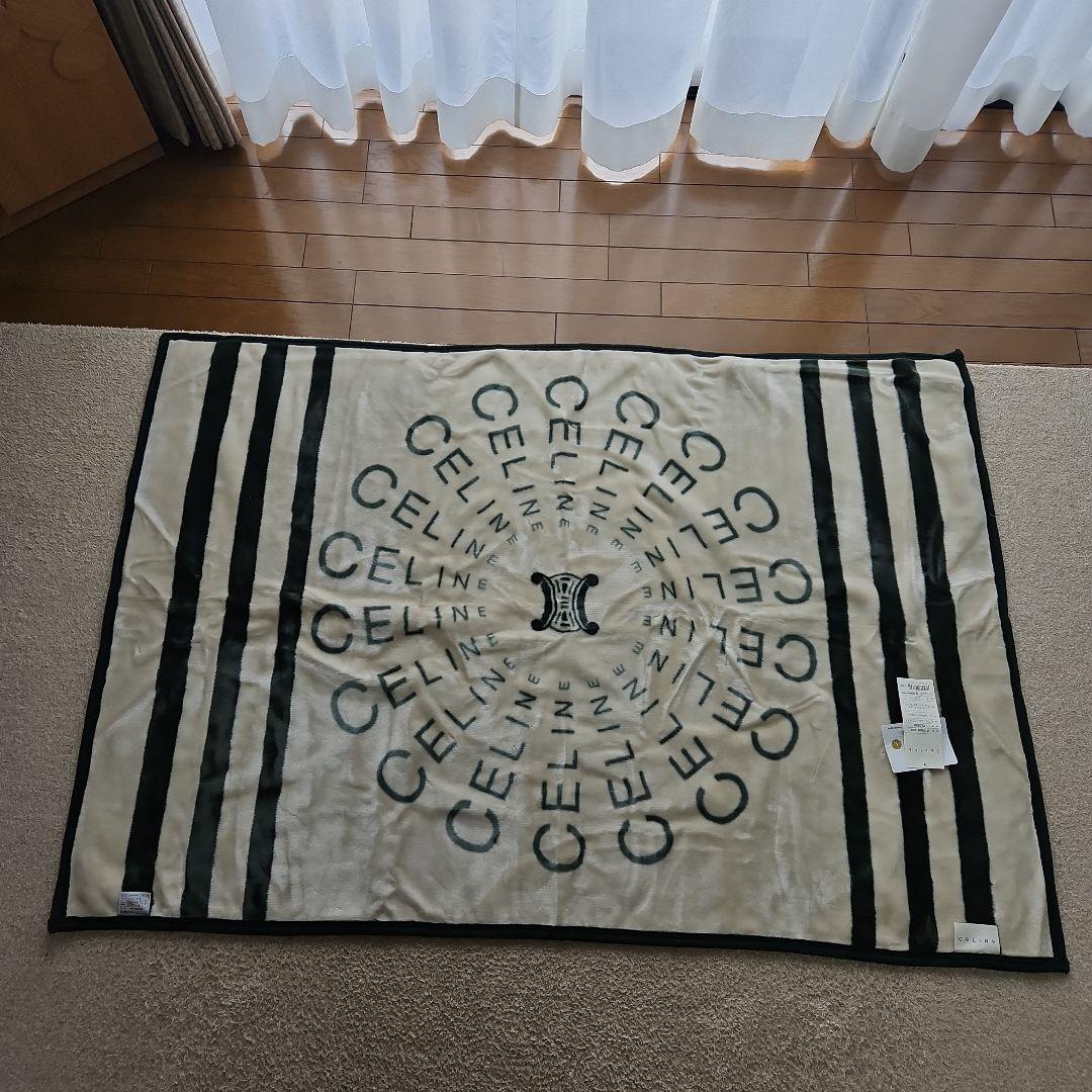 CELINE　セリーヌ　 アクリルハーフケット　ブランケット　新品タグ付