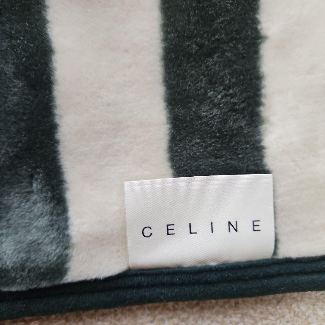 CELINE　セリーヌ　 アクリルハーフケット　ブランケット　新品タグ付