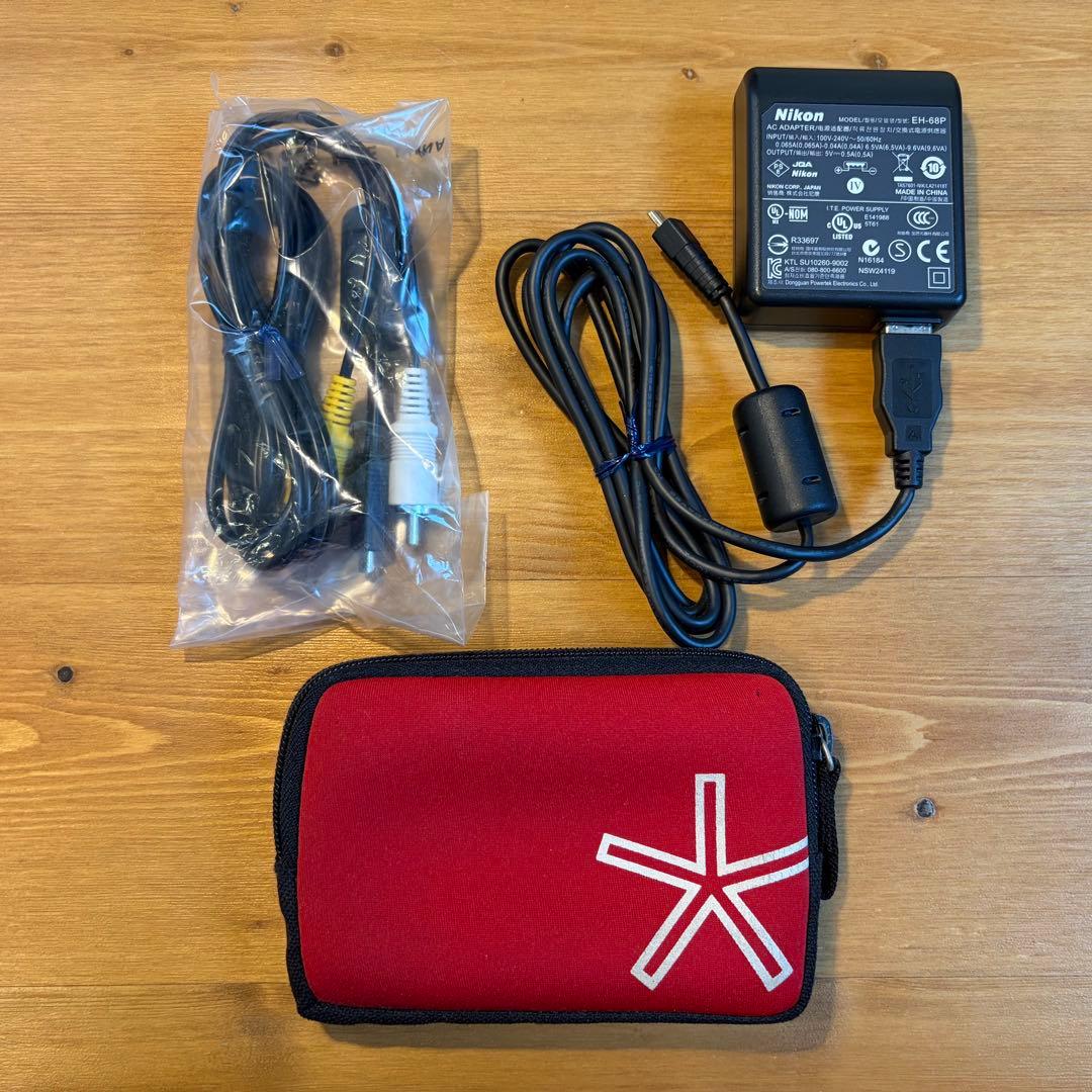 Nikon COOLPIX S5100 レッド コンパクトデジタルカメラ