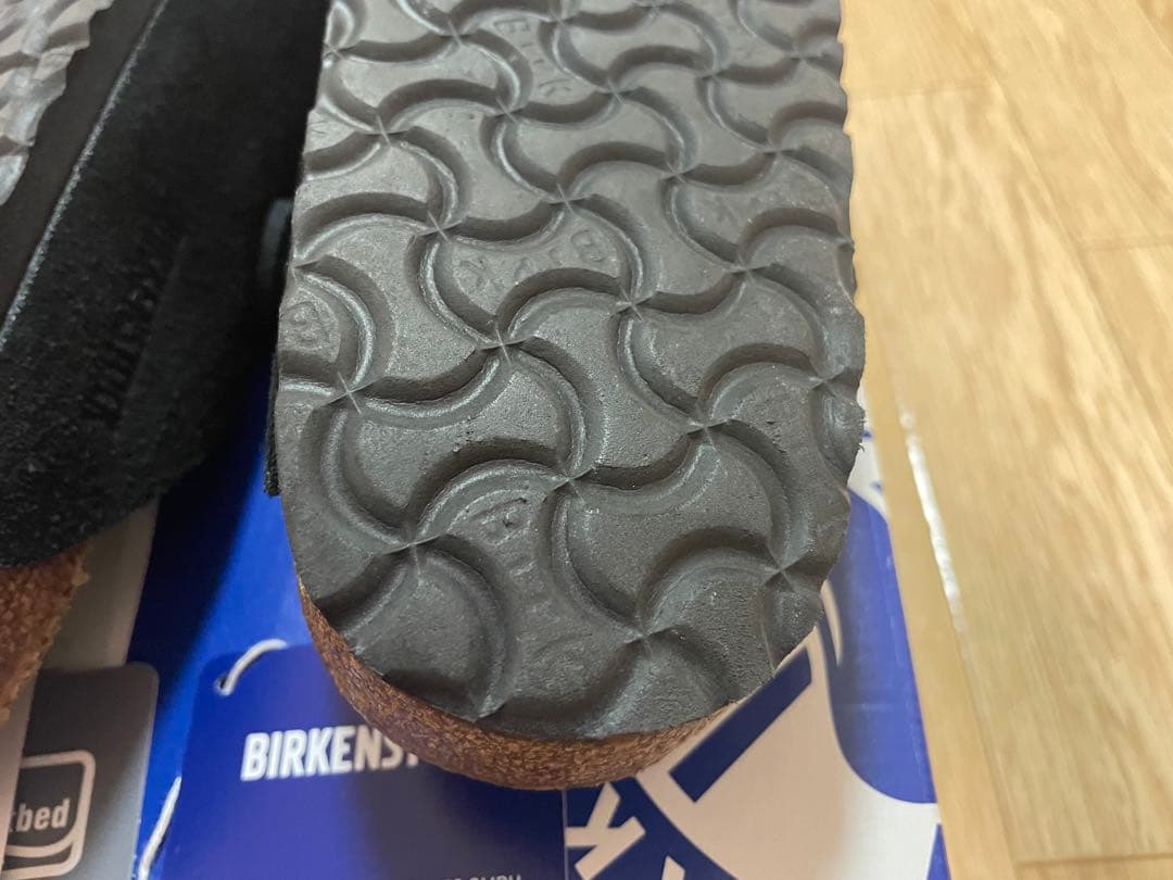 BIRKENSTOCK BOSTON スエード レザー 41 ブラック
