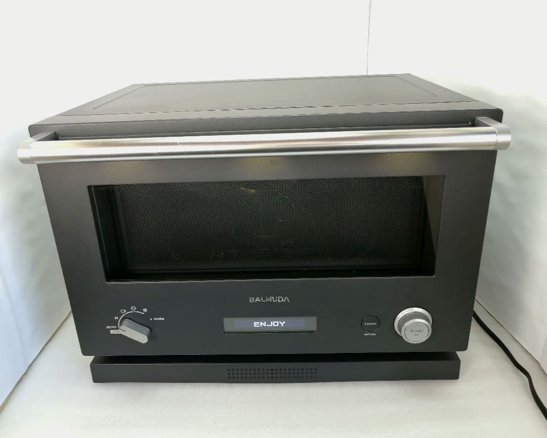 22年製 バルミューダデザイン　オーブンレンジ　K04A-BK