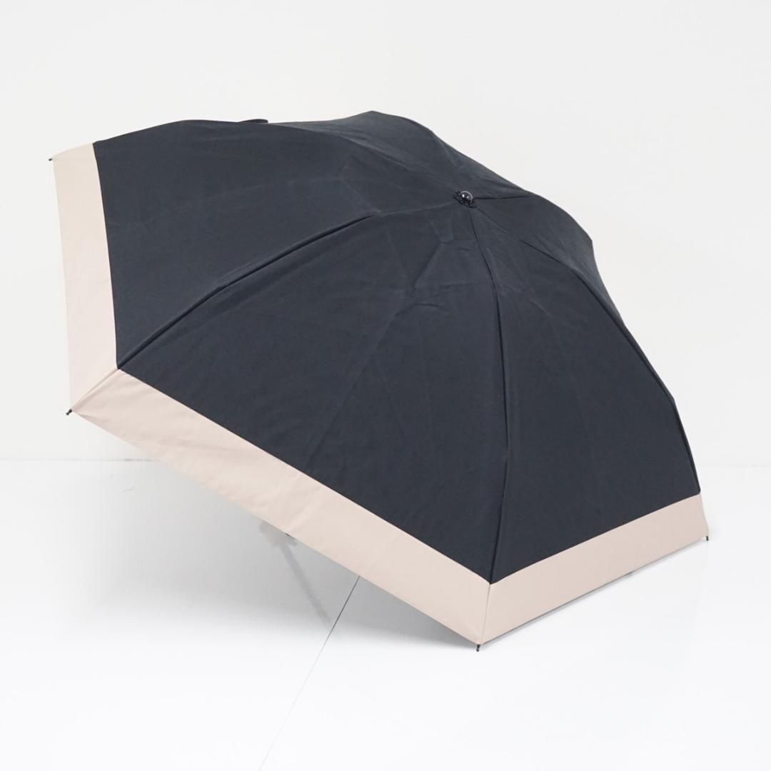 サンバリア100 折りたたみ日傘 USED美品 3段折 コンビ ブラック 高機能