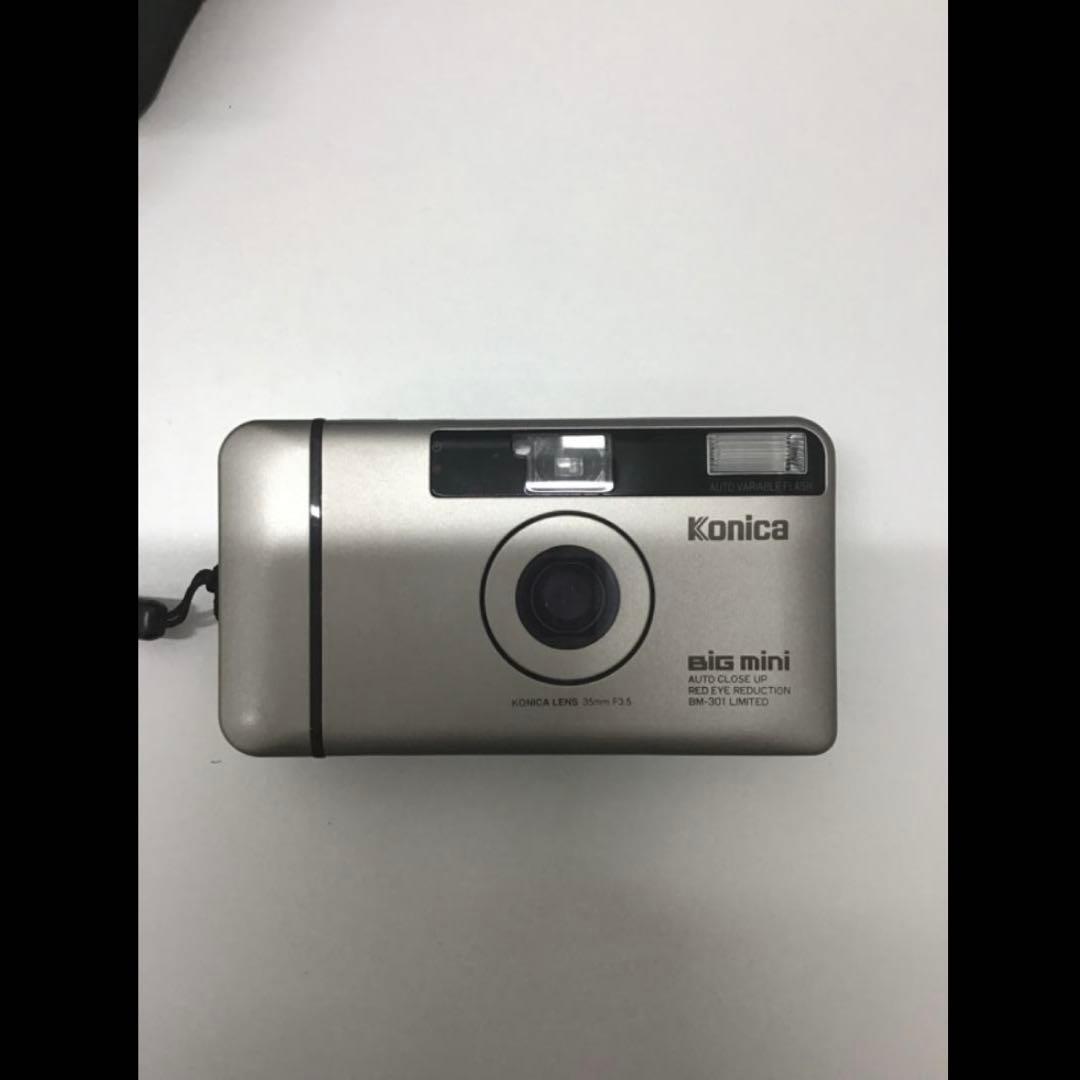 KONICA Big mini シルバー　（フィルムカメラ）